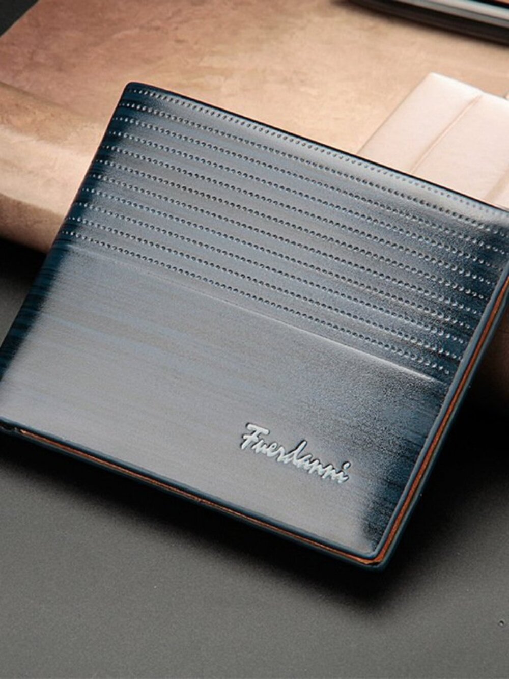 Fuerdanni Milan Wallet - Ocean Blue